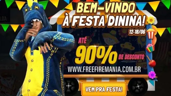 90% de desconto! Chegou o Dino Jeans na Festa Dinina