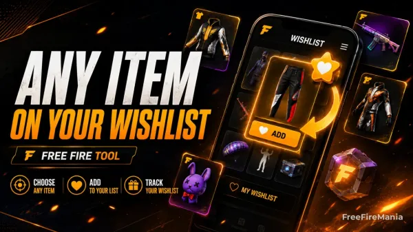 Add Any Skin to Your Free Fire Wishlist