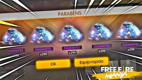 Notícia Free Fire: Diamantes Grátis no Free Fire: Promoção até a Atualização Chegar