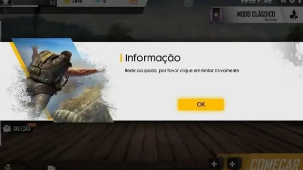 Notícia Free Fire: Problemas de Conexão no Servidor de Free Fire: Rede Ocupada e Erros Vários