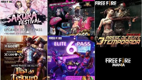 Notícia Free Fire: Retorno Dos Antigos Passes de Elite no Free Fire