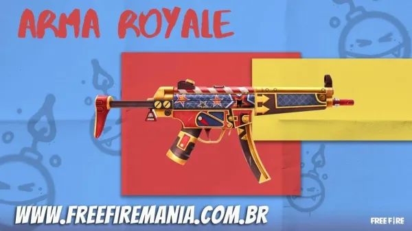 Notícia Free Fire: Arma Royale Free Fire: MP5 Quebra Nozes é a nova skin de Abril 2021, veja como conseguir