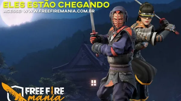 As novas Skins do Samurai sem Rosto e da Kendoka