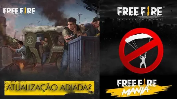 Notícia Free Fire: Atualização de Free Fire: Data pode ser adiada devido a grandes mudanças