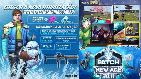 La actualización de Free Fire en noviembre se retrasa; comprobar los detalles