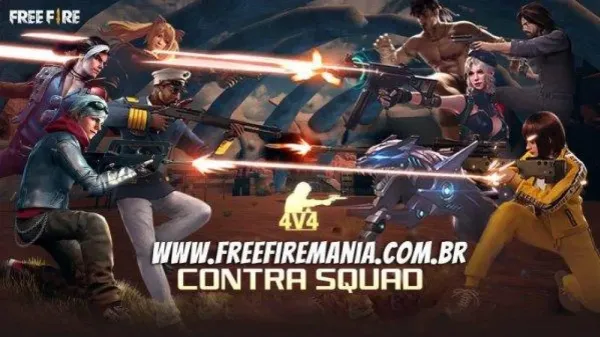 Notícia Free Fire: Atualização Free Fire 2021: modo Contra Squad sofre alterações em nova atualização