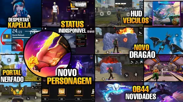 Notícia Free Fire: Atualização Free Fire Abril 2024: Data, Hora, Manutenção, Mudanças e como baixar o APK