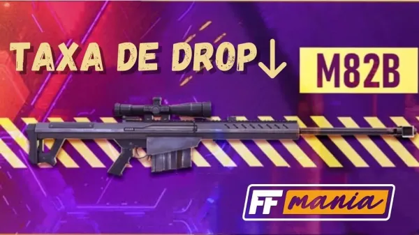 Free Fire December Update: Garena  "nerfa " the Barret M82B drop