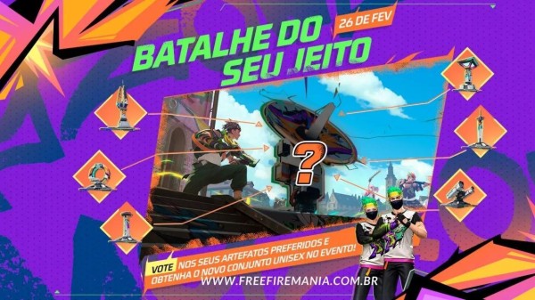 Atualização Free Fire fevereiro 2025: confira os novos itens disponíveis na versão OB48
