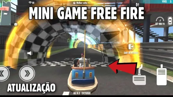 Atualização Free Fire Junho 2021: carrinho bate-bate é a nova atração do game na Ilha de Treinamento