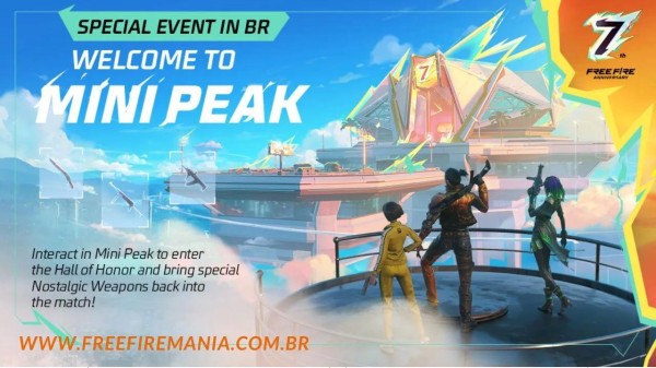 Actualización de Free Fire de junio de 2024: tema del séptimo aniversario con el nostálgico Mini Peak