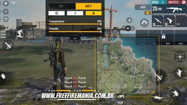 Actualización de Free Fire de mayo de 2022: ¡la posición del minimapa ahora se puede ajustar!
