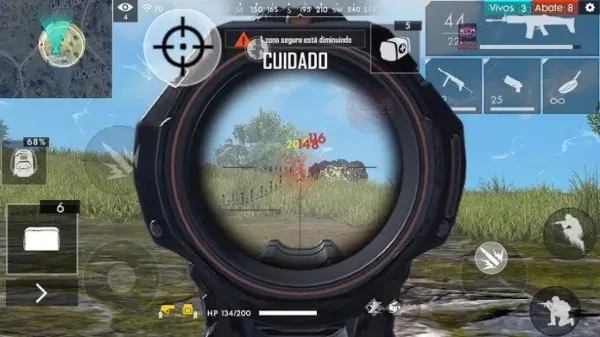 Update: Changes in the sight, without "bugadão" and with CAPA of less damage