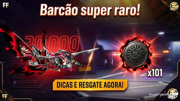Barcão Free Fire: a Asa Delta mais rara do jogo