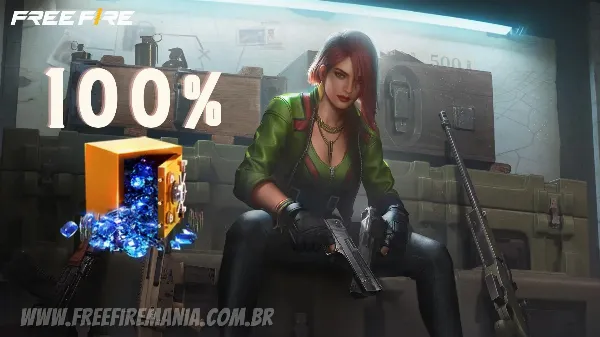 Notícia Free Fire: Bônus 100% Free Fire: dobro de diamantes na recarga FF começa nesta sexta (14)