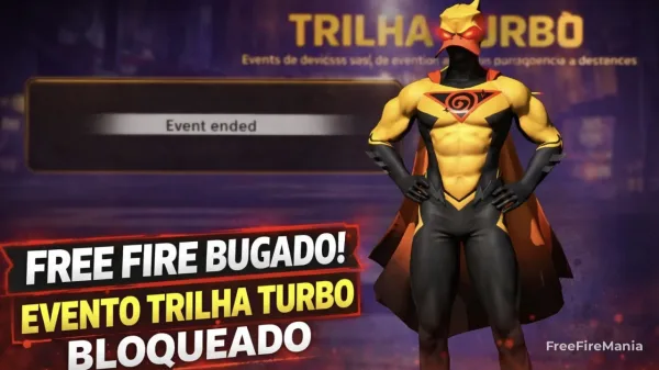Notícia Free Fire: Free Fire bugado: falha no evento Trilha Turbo do Mister Pato