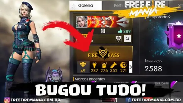 Notícia Free Fire: Sumiço dos Emblemas do Passe Jaguar no Free Fire: Entenda o Que Aconteceu