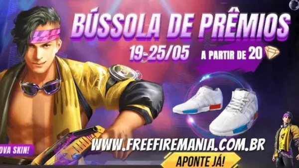 Bússola de Prêmios Free Fire: como pegar o novo pacote Saqueador