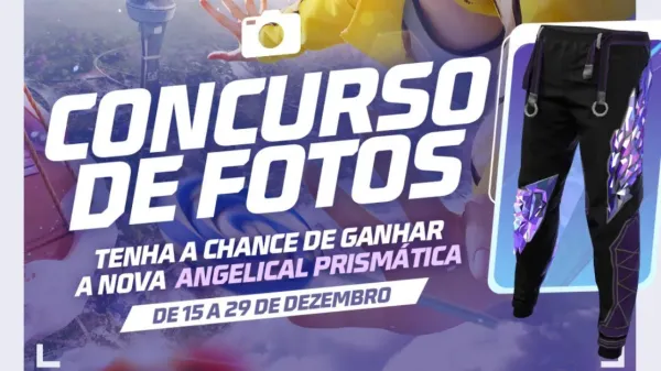 Notícia Free Fire: Calça Angélica roxa grátis no Free Fire: veja como pegar
