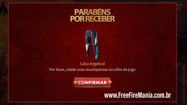 Notícia Free Fire: Calça Angelical Grátis no Free Fire: Mitos e Verdades