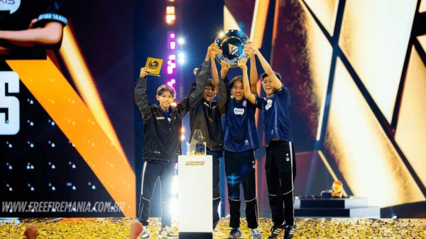 Campeão EWC 2025: Camisa da EVOS Esports chega ao Free Fire em 30 de julho
