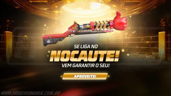 Escolha Royale Free Fire: Como conseguir Carga Extra - Nocaute e outros Prêmios