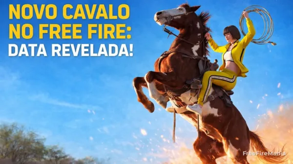 Free Fire: cavalo já tem data e você pode não ter visto