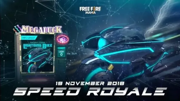 Notícia Free Fire: Nova Skin da Moto Relâmpago no Free Fire: Estilo e Inovação!