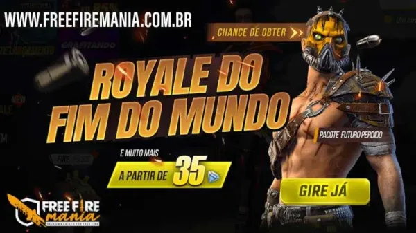 Chegou! Royale do Fim do Mundo com o pacote Futuro Perdido