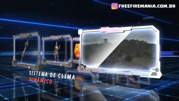 Notícia Free Fire: Chuva no Free Fire: Novo Sistema de Clima Dinâmico Chega em Outubro