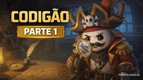 Notícia Free Fire: Codigão Free Fire parte 1 libera pista e muda caça ao prêmio