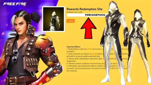 Código Free Fire: CODIGUIN FF com “Poder Cósmico”; Resgate em 01 de junho