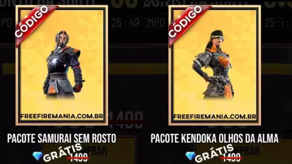 Notícia Free Fire: Códigos da Loja Misteriosa: Garena liberou os novos codiguin do Free Fire