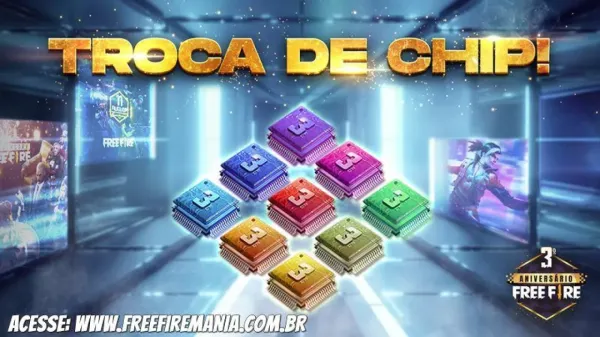 Códigos dos Chips Free Fire: troque aqui seus códigos