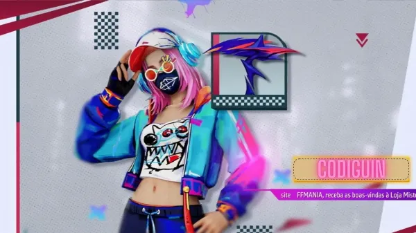 CODIGUIN FF 2024: código Free Fire com skin Traços da Rua; Resgate no Rewards