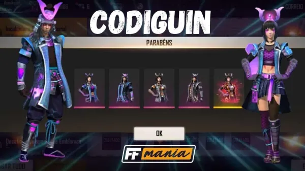 CODIGUIN FF: liberado o novo código da Incubadora Guerra Imperial no Free Fire