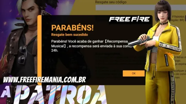 Notícia Free Fire: CODIGUIN FF: novo código válido e infinito no Free Fire que todos podem resgatar