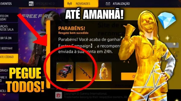 CODIGUIN FF: 4 códigos infinitos liberados no TikTok