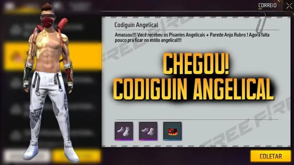 Notícia Free Fire: CODIGUIN FF: último dia do código Free Fire Angelical; resgate no site Rewards