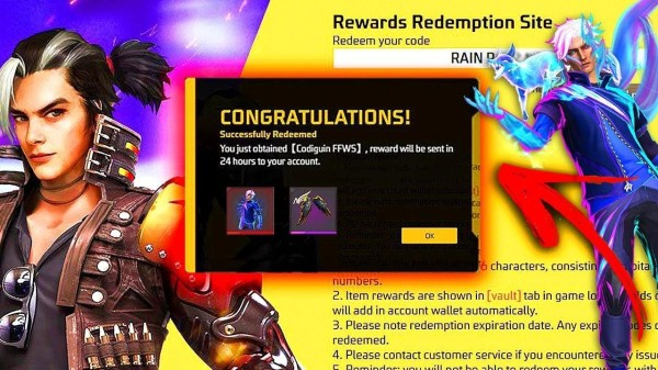 CODIGUIN Free Fire: código FF Sombra Boreal; Resgate no Rewards