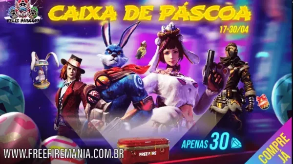 Coelho Guerreiro e a Rainha estão de volta ao Free Fire