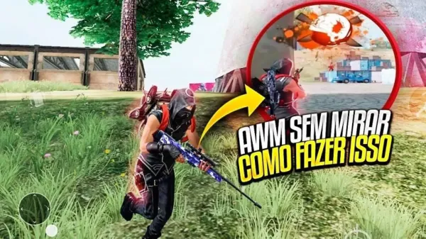 Como atirar com precisão usando uma AWM sem abrir a Mira