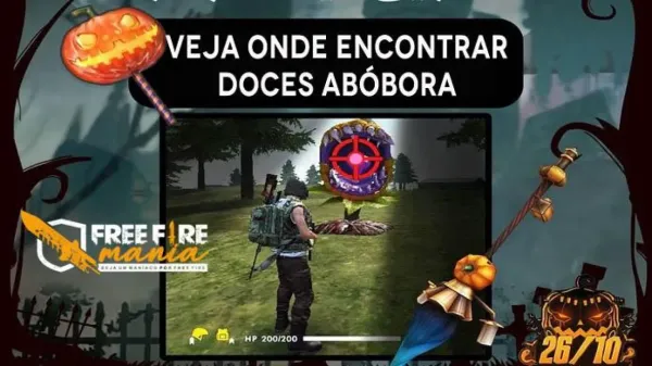 Notícia Free Fire: Como Coletar Doces de Abóbora no Free Fire