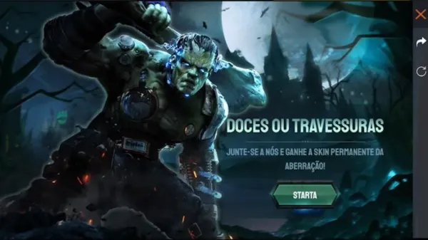 Como Jogar o Tabuleiro Sinistro de Halloween no Free Fire