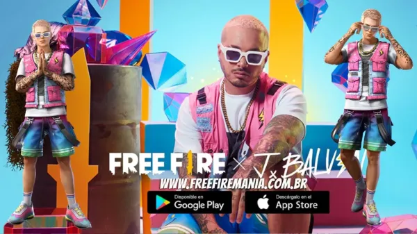 Conjunto J.Booyah chega ao Free Fire através do Bazar de Prêmios; veja como conseguir
