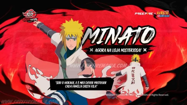 Free Fire: como conseguir Conjunto - Minato na nova Loja Misteriosa