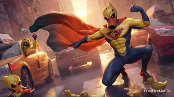 Notícia Free Fire: Conjunto Mister Pato chega ao Trilha Turbo Free Fire; entenda como pegar mais barato