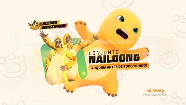 Free Fire: como conseguir Conjunto - Nailoongﾠno novo Token Royale