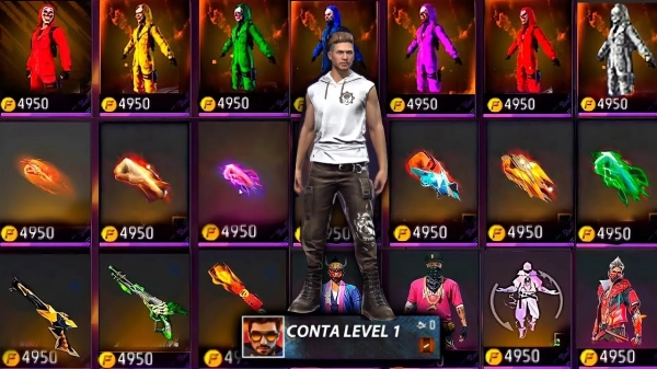 Conta Free Fire: lista com Conta FF Gemada Grátis (Maio 2024)