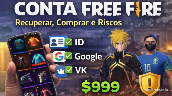Conta Free Fire: como recuperar, proteger e consultar ID (Guia Completo 2026)